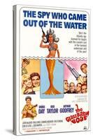 The Glass Bottom Boat, with Edward Andrews, Doris Day, Arthur Godfrey, and Rod Taylor, 1966-null-Stretched Canvas