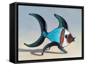 The Glass Fish, 2014,-Peter Jones-Framed Stretched Canvas