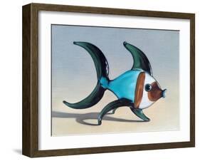 The Glass Fish, 2014,-Peter Jones-Framed Giclee Print