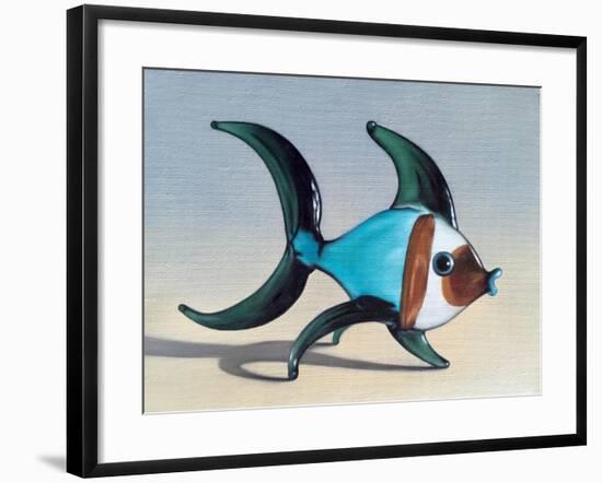 The Glass Fish, 2014,-Peter Jones-Framed Giclee Print