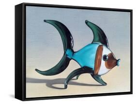 The Glass Fish, 2014,-Peter Jones-Framed Stretched Canvas