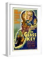 The Glass Key, William Bendix, Veronica Lake, Brian Donlevy, Alan Ladd, 1942-null-Framed Art Print