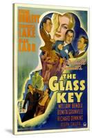 The Glass Key, William Bendix, Veronica Lake, Brian Donlevy, Alan Ladd, 1942-null-Stretched Canvas