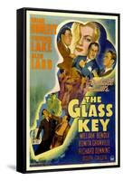 The Glass Key, William Bendix, Veronica Lake, Brian Donlevy, Alan Ladd, 1942-null-Framed Stretched Canvas