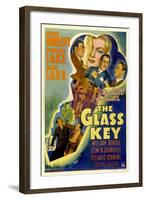 The Glass Key, William Bendix, Veronica Lake, Brian Donlevy, Alan Ladd, 1942-null-Framed Art Print