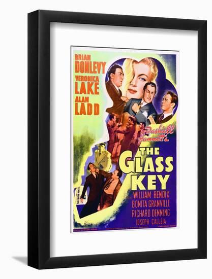 The Glass Key-null-Framed Photo