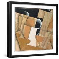 The Glass-Juan Gris-Framed Giclee Print