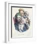 The Glasses, Engraved by Francois Seraphin Delpech-Louis Leopold Boilly-Framed Giclee Print