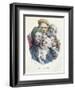The Glasses, Engraved by Francois Seraphin Delpech-Louis Leopold Boilly-Framed Giclee Print