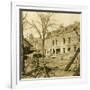 The glassworks at Soissons, northern France, c1914-c1918-Unknown-Framed Photographic Print