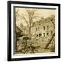 The glassworks at Soissons, northern France, c1914-c1918-Unknown-Framed Photographic Print