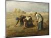 The Gleaners, 1857-Jean-François Millet-Mounted Premium Giclee Print