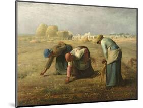 The Gleaners, 1857-Jean-François Millet-Mounted Premium Giclee Print