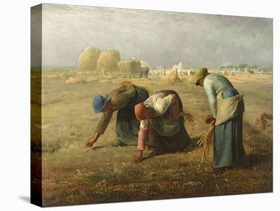 The Gleaners, 1857-Jean-François Millet-Stretched Canvas