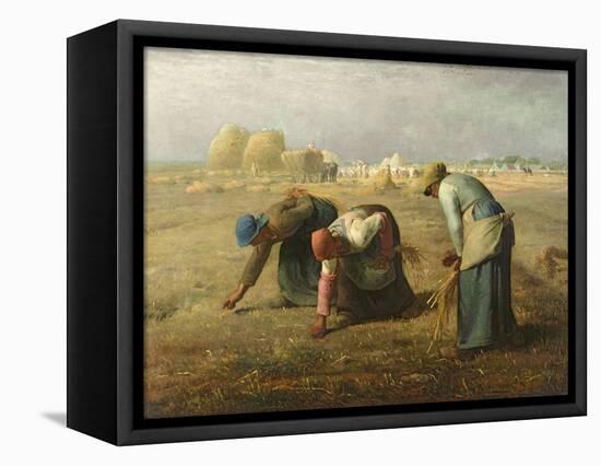 The Gleaners, 1857-Jean-François Millet-Framed Stretched Canvas