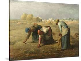 The Gleaners, 1857-Jean-François Millet-Stretched Canvas