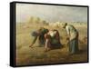 The Gleaners, 1857-Jean-François Millet-Framed Stretched Canvas