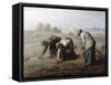 The Gleaners, 1857-Jean Francois Millet-Framed Stretched Canvas