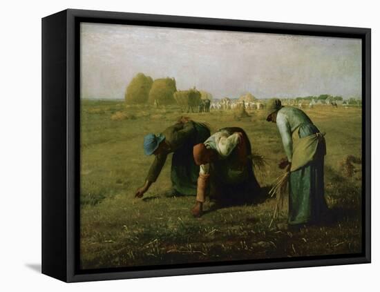 The Gleaners, 1857-Jean-François Millet-Framed Stretched Canvas