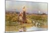 The Gleaners, 1896-Thomas James Lloyd-Mounted Giclee Print