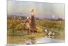 The Gleaners, 1896-Thomas James Lloyd-Mounted Giclee Print