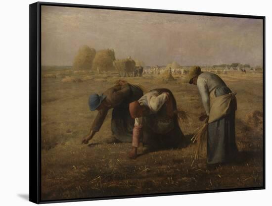 The Gleaners, c.1857-Jean-François Millet-Framed Stretched Canvas