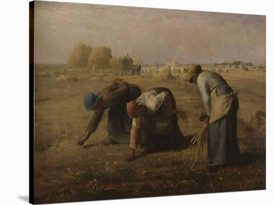 The Gleaners, c.1857-Jean-François Millet-Stretched Canvas