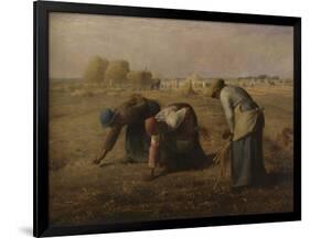 The Gleaners, c.1857-Jean-François Millet-Framed Giclee Print