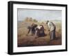 The Gleaners (Des Glaneuses Ou Les Glaneuses)-Jean-François Millet-Framed Art Print