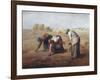 The Gleaners (Des Glaneuses Ou Les Glaneuses)-Jean-François Millet-Framed Art Print