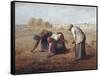 The Gleaners (Des Glaneuses Ou Les Glaneuses)-Jean-François Millet-Framed Stretched Canvas