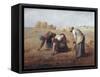 The Gleaners (Des Glaneuses Ou Les Glaneuses)-Jean-François Millet-Framed Stretched Canvas