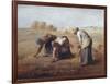 The Gleaners (Des Glaneuses Ou Les Glaneuses)-Jean-François Millet-Framed Art Print