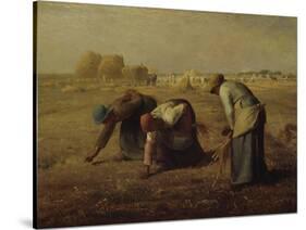 The Gleaners (Les Glaneuses), 1857-Jean-François Millet-Stretched Canvas