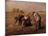 The Gleaners-Jean-François Millet-Mounted Giclee Print