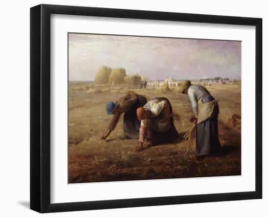 The Gleaners-Jean-François Millet-Framed Giclee Print