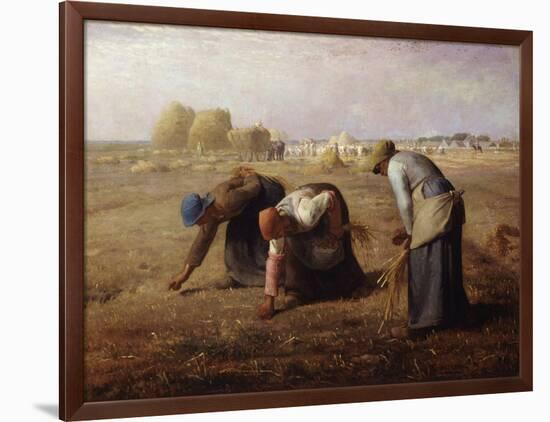 The Gleaners-Jean-François Millet-Framed Giclee Print