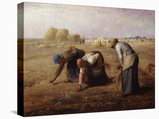 The Gleaners-Jean-François Millet-Stretched Canvas