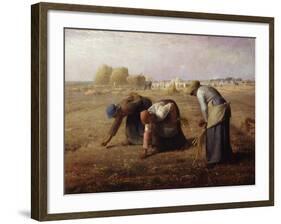 The Gleaners-Jean-François Millet-Framed Giclee Print