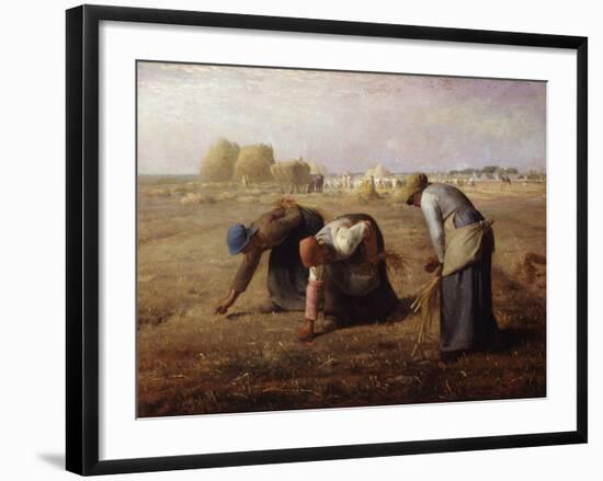 The Gleaners-Jean-François Millet-Framed Giclee Print