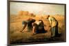 The Gleaners-Jean-Fran?ois Millet-Mounted Art Print