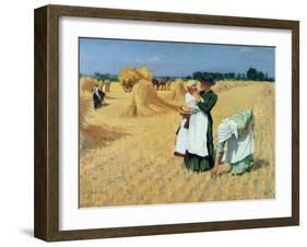 The Gleaners-Alexander Mann-Framed Giclee Print