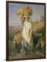 The Gleaners-Joshua Cristall-Framed Giclee Print