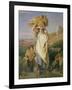 The Gleaners-Joshua Cristall-Framed Giclee Print