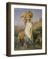 The Gleaners-Joshua Cristall-Framed Giclee Print