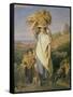 The Gleaners-Joshua Cristall-Framed Stretched Canvas