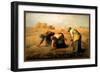 The Gleaners-Jean-François Millet-Framed Premium Giclee Print