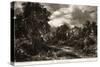 The Glebe Farm-John Constable-Stretched Canvas