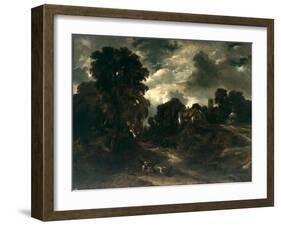 The Glebe Farm-John Constable-Framed Giclee Print