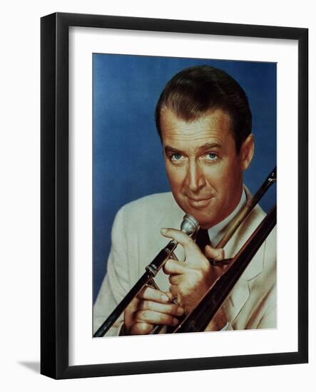 The Glenn Miller Story, James Stewart, 1954-null-Framed Photo